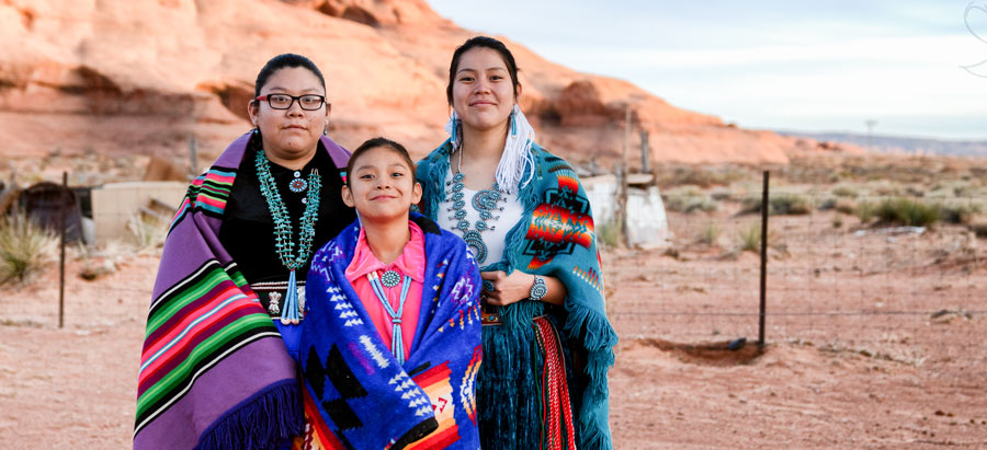 traditional native american family